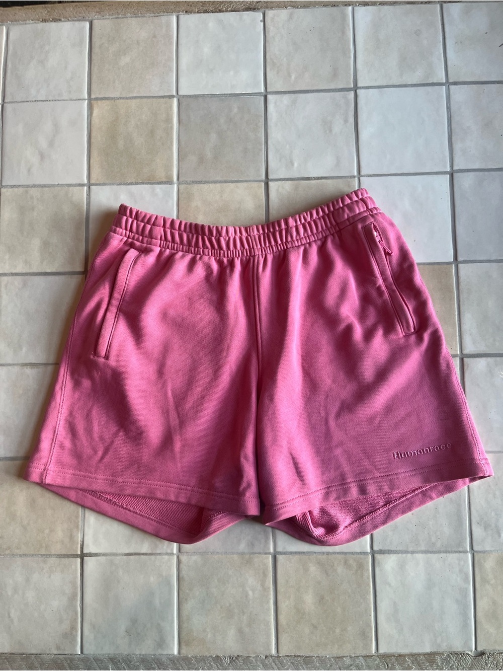 adidas Pink Athletic Women's Shorts with Elastic Waist